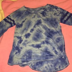Blue Tie-dye shirt